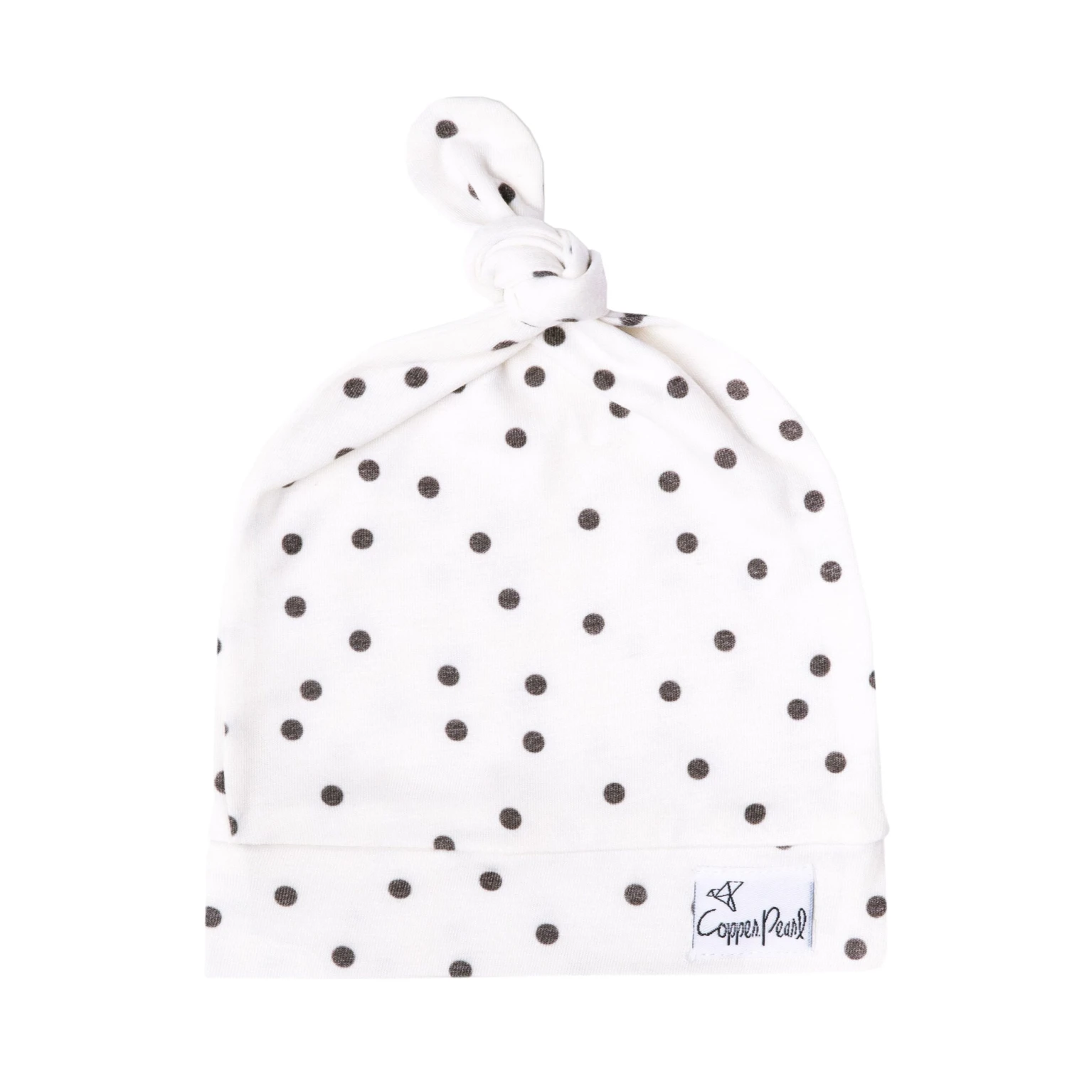 Copper Pearl Top Knot Hat - Willow 1 Copper Pearl Top Knot Hat - Willow