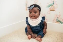 Copper Pearl Fashion Bib Set - Audrey -Baby Go Round Store audrey bibs 3