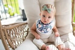 Copper Pearl Fashion Bib Set - Audrey -Baby Go Round Store audrey bibs 4