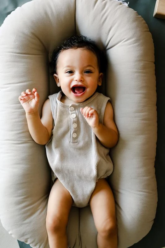 Snuggle Me Organic Bare Infant Lounger - Birch 4 Snuggle Me Organic Bare Infant Lounger - Birch - Image 4