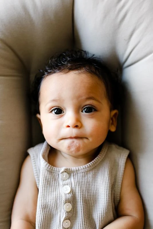 Snuggle Me Organic Bare Infant Lounger - Birch 3 Snuggle Me Organic Bare Infant Lounger - Birch - Image 3