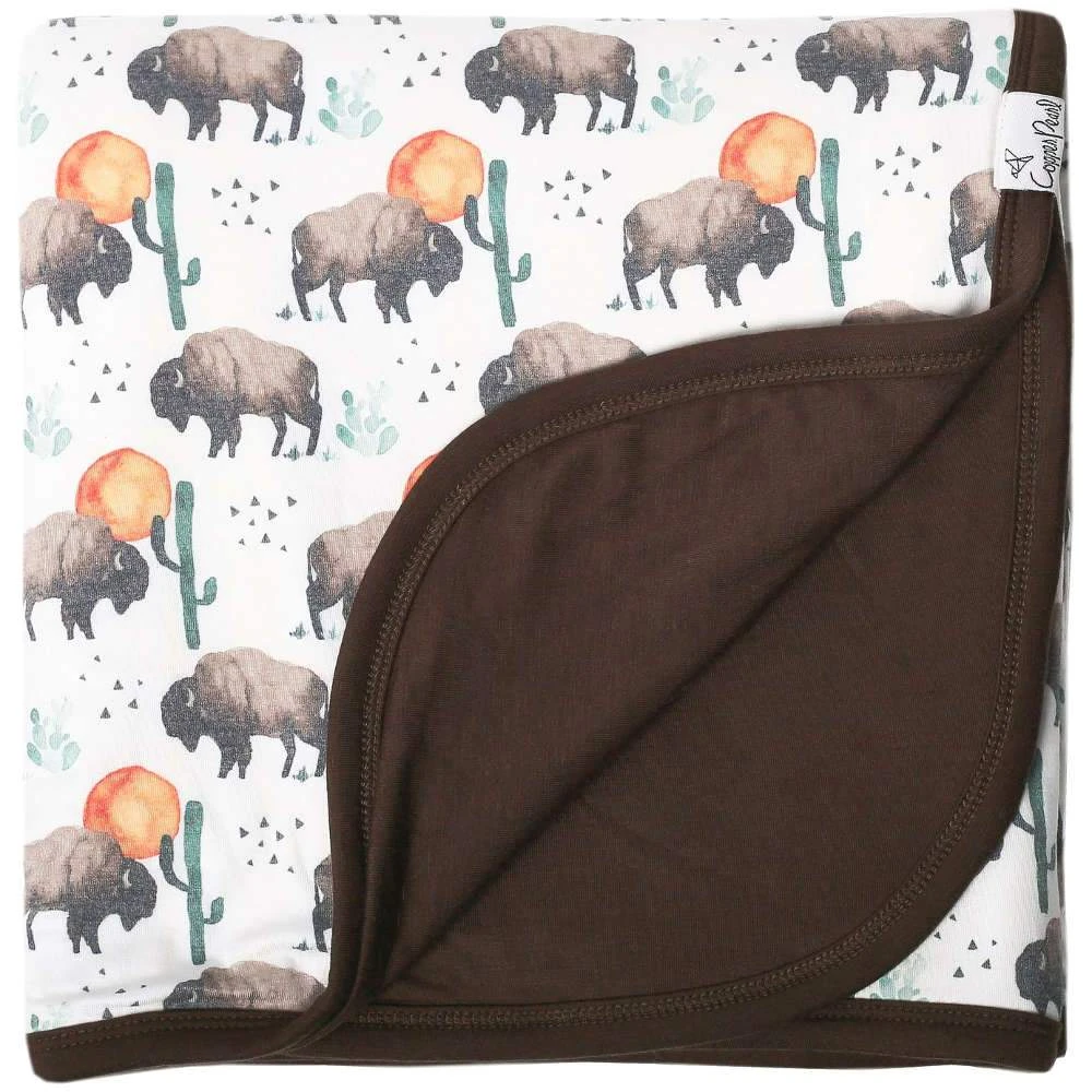 Copper Pearl Three-Layer Quilt - Bison 1 Copper Pearl Three-Layer Quilt - Bison