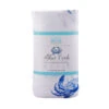 Little Hometown Muslin Swaddle - Blue Crab