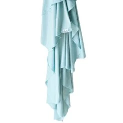 Copper Pearl Knit Swaddle Blanket - Sonny -Baby Go Round Store blue hanging single