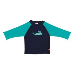 Lassig Board Shorts And Rash Guard Set - Blue Whale