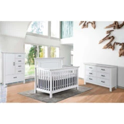 Pali Como Flat-Top Forever Crib -Baby Go Round Store como crib chifferobe dresser 1