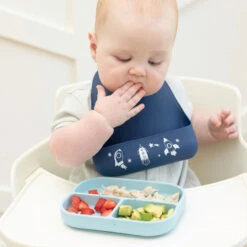 Bella Tunno Little Bites Bib -Baby Go Round Store ea8b10aa934676b4d4c6c86234f67ee1eb0934bb7d64ea0efef71ce28bb1b027