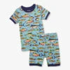 Hatley Lots Of Fish Short Pajama Set