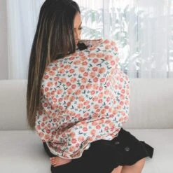 Copper Pearl Multi-Use Cover - Hazel -Baby Go Round Store hazel cover 4