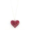 Sadie's Moon - Red Heart Silver Chain