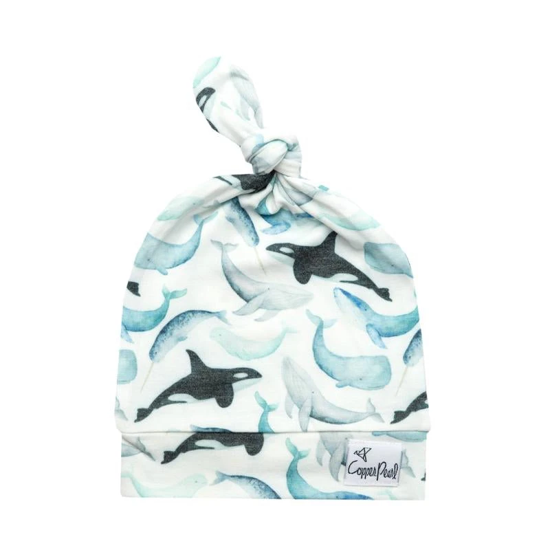 Copper Pearl Top Knot Hat - Kai 1 Copper Pearl Top Knot Hat - Kai