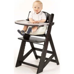 Keekaroo Height Right High Chair Espresso -Baby Go Round Store keekaroo heigh right espresso 2