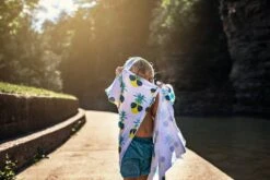 Luv Bug Co Hooded UPF 50+Sunscreen Towel - Kids Lobstah -Baby Go Round Store lob2 5c58a546 05a3 4f6e 8ab3 fc68e80e6863