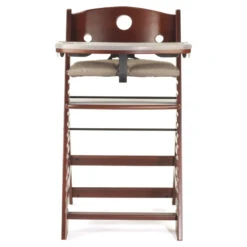 Keekaroo Height Right High Chair Mahogany -Baby Go Round Store mahogany detail2