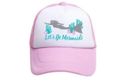 Tiny Trucker Company Stay Let's Be Mermaids Hat