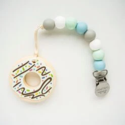 Loulou Lollipop Classic Donut Teether With Holder Set 6 Loulou Lollipop Classic Donut Teether With Holder Set -Baby Go Round Store mint donut2 1024x1024 15d2e834 baad 4f53 af6c cb7236b261ad