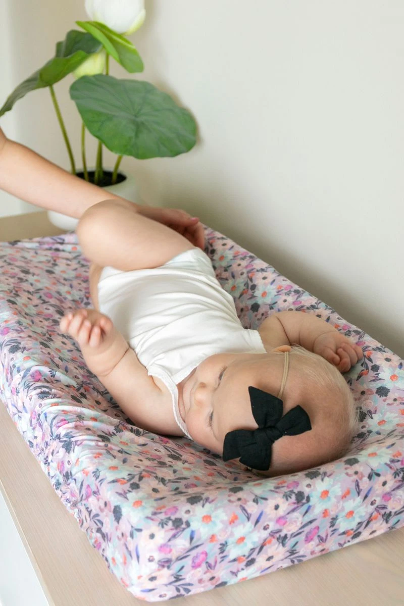 Copper Pearl Diaper Changing Pad Cover - Morgan 2 Copper Pearl Diaper Changing Pad Cover - Morgan - Image 2