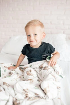 Copper Pearl Three-Layer Quilt - Noah -Baby Go Round Store noah quilt 4