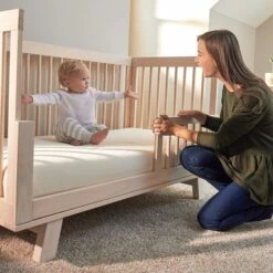 Naturepedic Organic Cotton Breathable Crib Mattress Cover -Baby Go Round Store np website images baby pc46 3 1