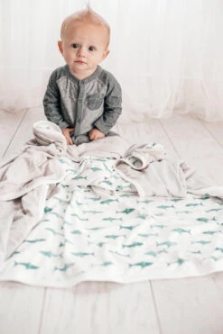 Copper Pearl Three-Layer Quilt - Pacific -Baby Go Round Store pacific quilt 5