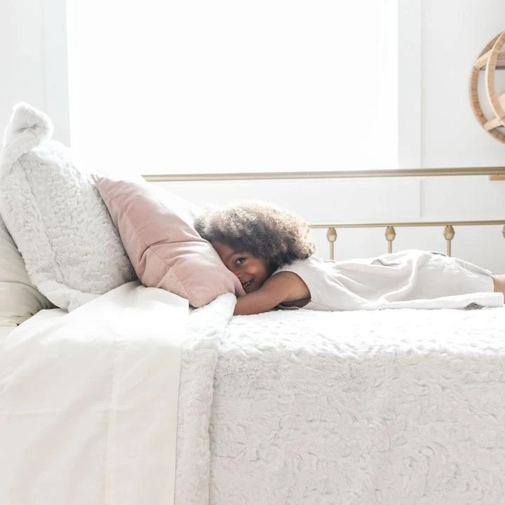 Saranoni Dream Twin Blanket - Pearl 1 Saranoni Dream Twin Blanket - Pearl