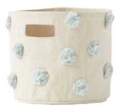 Pehr- Pom Pom Mini Storage Bin- Mist