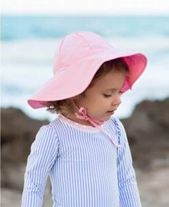 Ruffle Butts Wide Brim Swim Hat -Baby Go Round Store pink f8cb105c 52a2 4648 abd0 768ae0dafffd