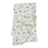 Loulou Lollipop Muslin Swaddle - Neutral Rainbow