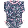 RuffleButts Moonlit Meadow One Piece Rash Guard