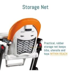 Agio By Peg Perego Siesta High Chair -Baby Go Round Store storage Net 3da92dd5 6790 4604 ae1c 78e8abf6d91e