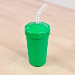 Re-Play 10 Oz. Straw Cup -Baby Go Round Store straw cup kelly green