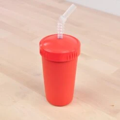 Re-Play 10 Oz. Straw Cup -Baby Go Round Store straw cup red