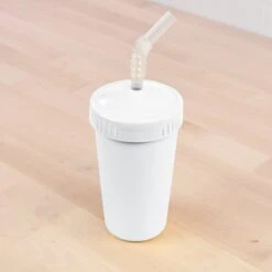 Re-Play 10 Oz. Straw Cup -Baby Go Round Store straw cup white