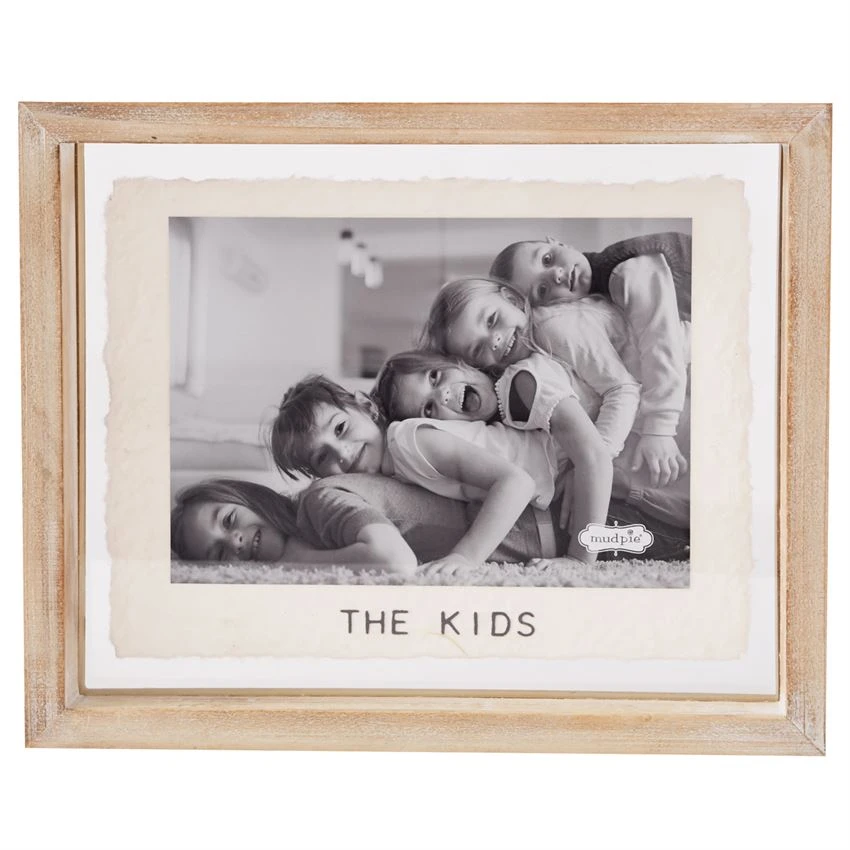 Mudpie "The Kids" Glass Frame 1 Mudpie "The Kids" Glass Frame