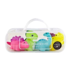 MudPie Dino Light Up Bath Toy Set