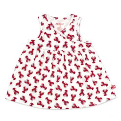 Zutano - Lobsters Organic Cotton Surplice Dress